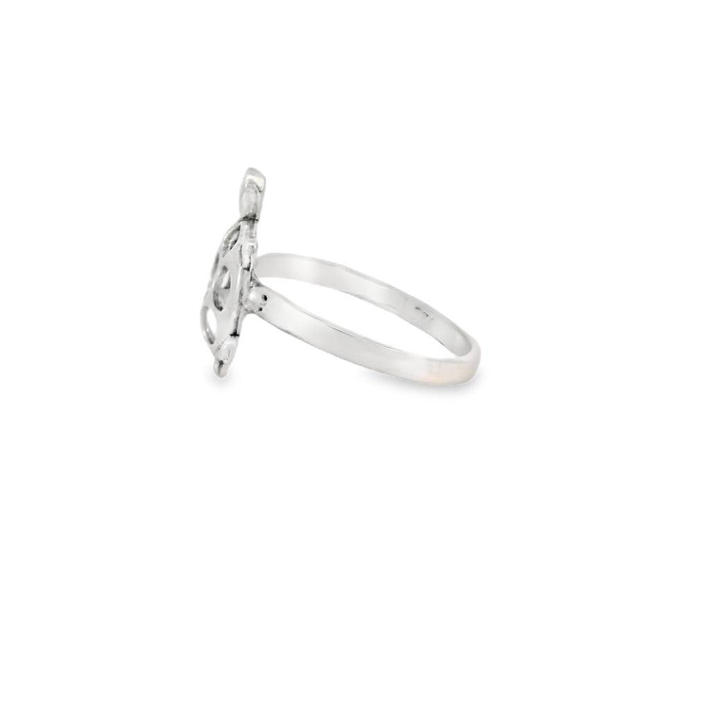 TURTLE STERLING SILVER RING