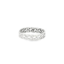 Load image into Gallery viewer, Sterling silver 925 basket weaver ring