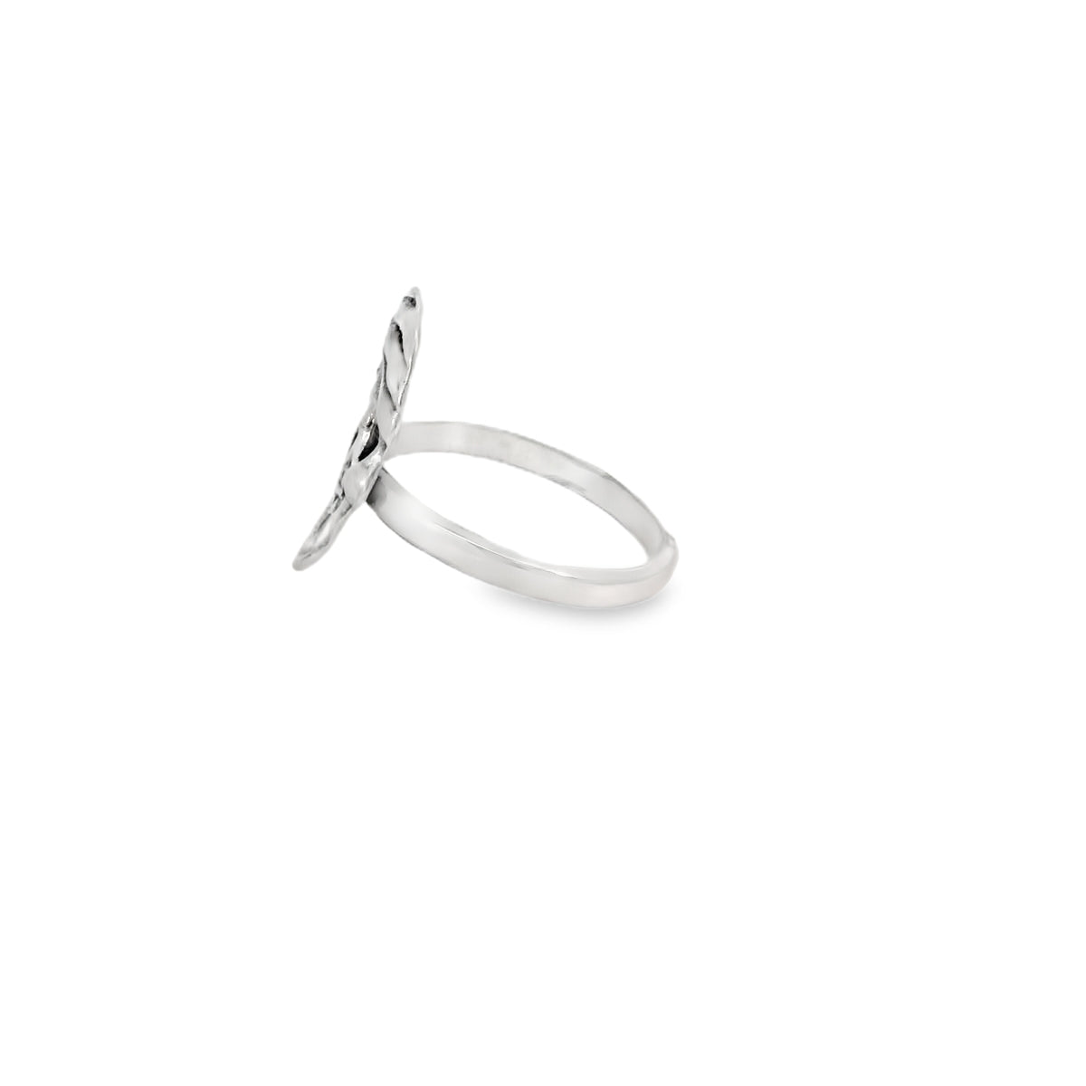 Sterling silver pirate skull ring