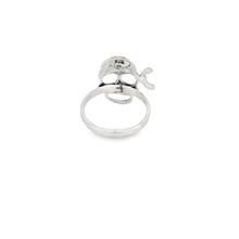 Load image into Gallery viewer, Sterling silver pirate skull ring