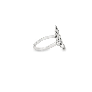 Sterling silver pirate skull ring