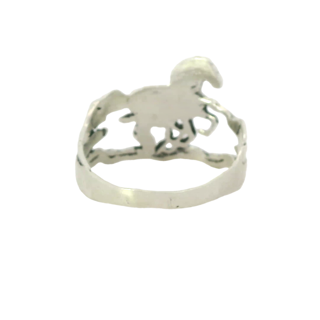 Sterling silver ring (Horses)