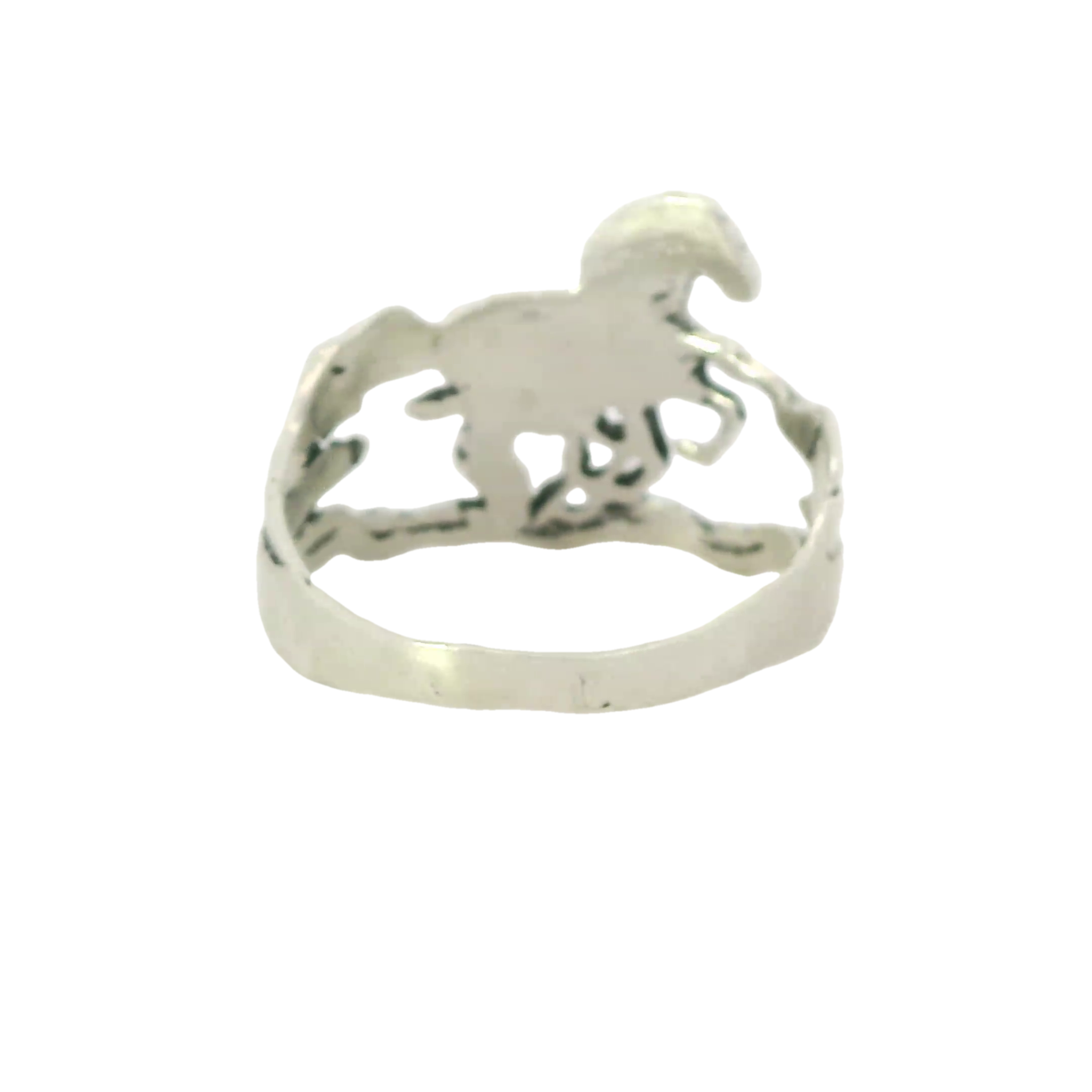 Sterling silver ring (Horses)