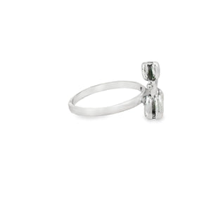 Sterling silver balloon dog ring