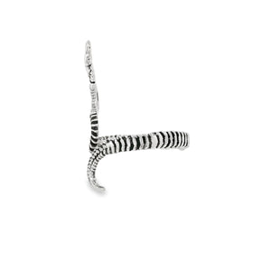 Sterling silver snake ring