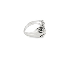 Load image into Gallery viewer, Sterling silver frog ring
