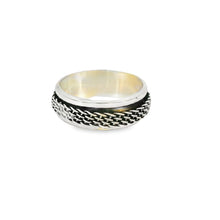 Load image into Gallery viewer, Sterling silver ring (Spinner)