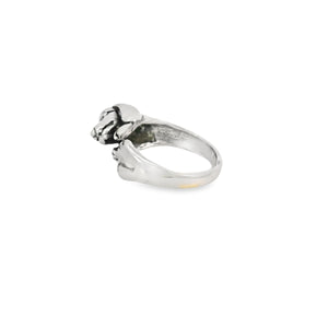 Sterling silver dog ring