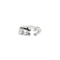 Sterling silver dog ring