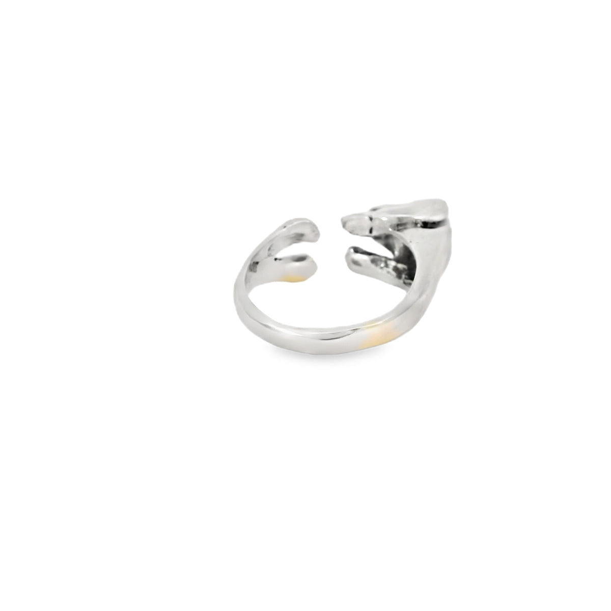Sterling silver dog ring