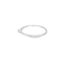 Load image into Gallery viewer, Cubic Zirconia Band Sterling Silver Ring