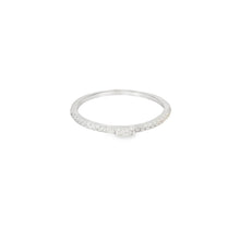 Load image into Gallery viewer, Cubic Zirconia Band Sterling Silver Ring