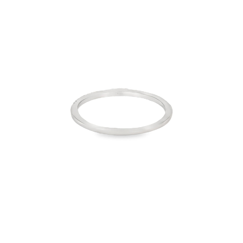 Cubic Zirconia Band Sterling Silver Ring