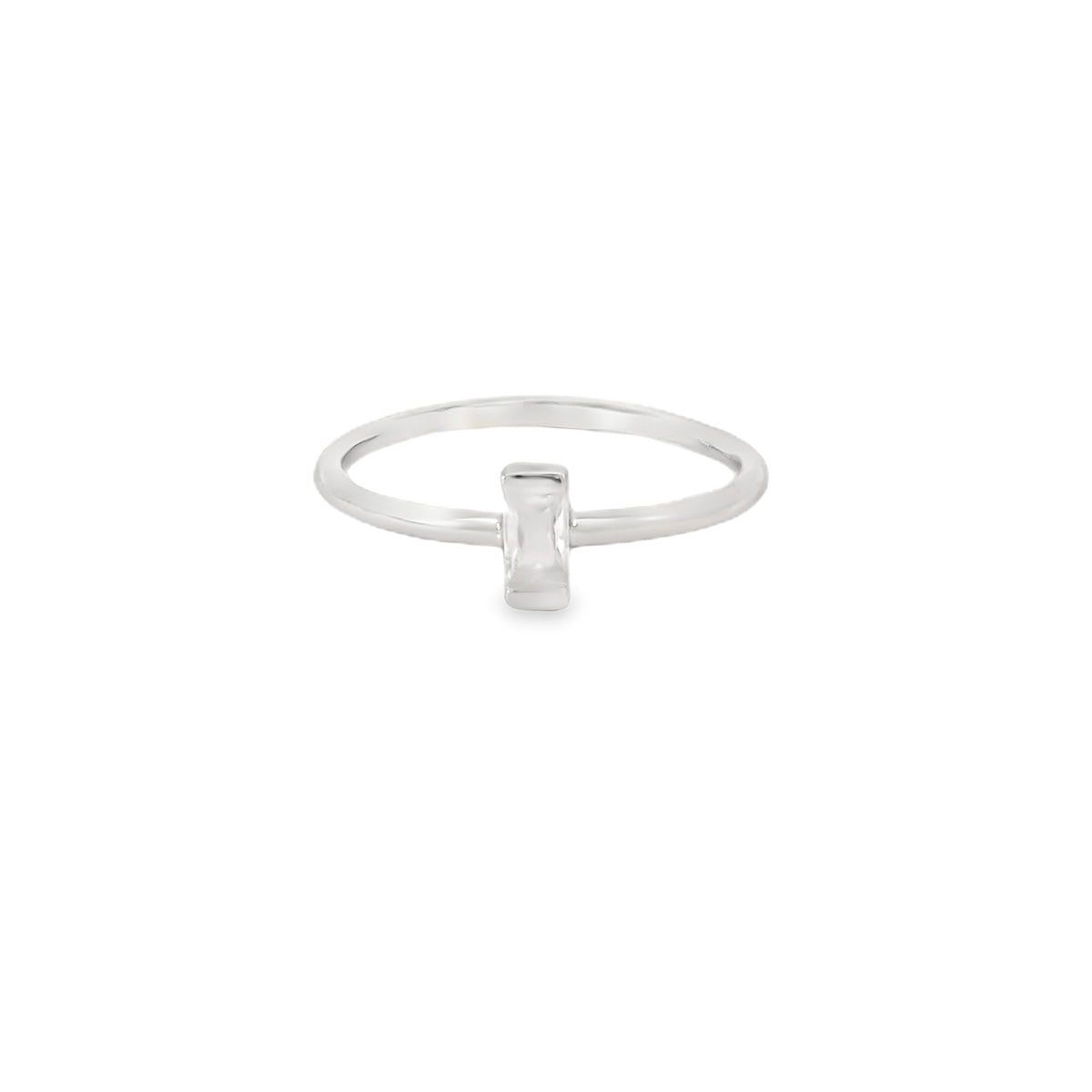 5x3mm Cubic Zirconia Rectangle Ring