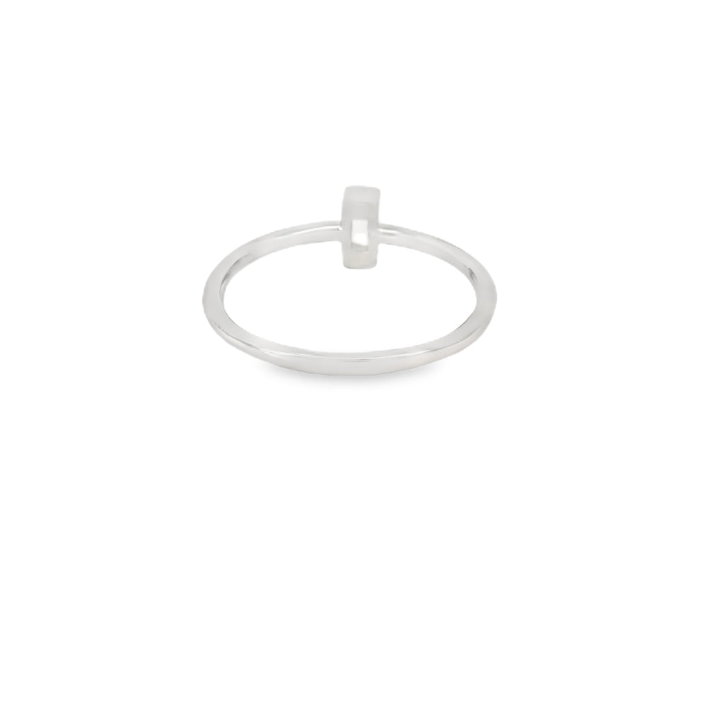 5x3mm Cubic Zirconia Rectangle Ring