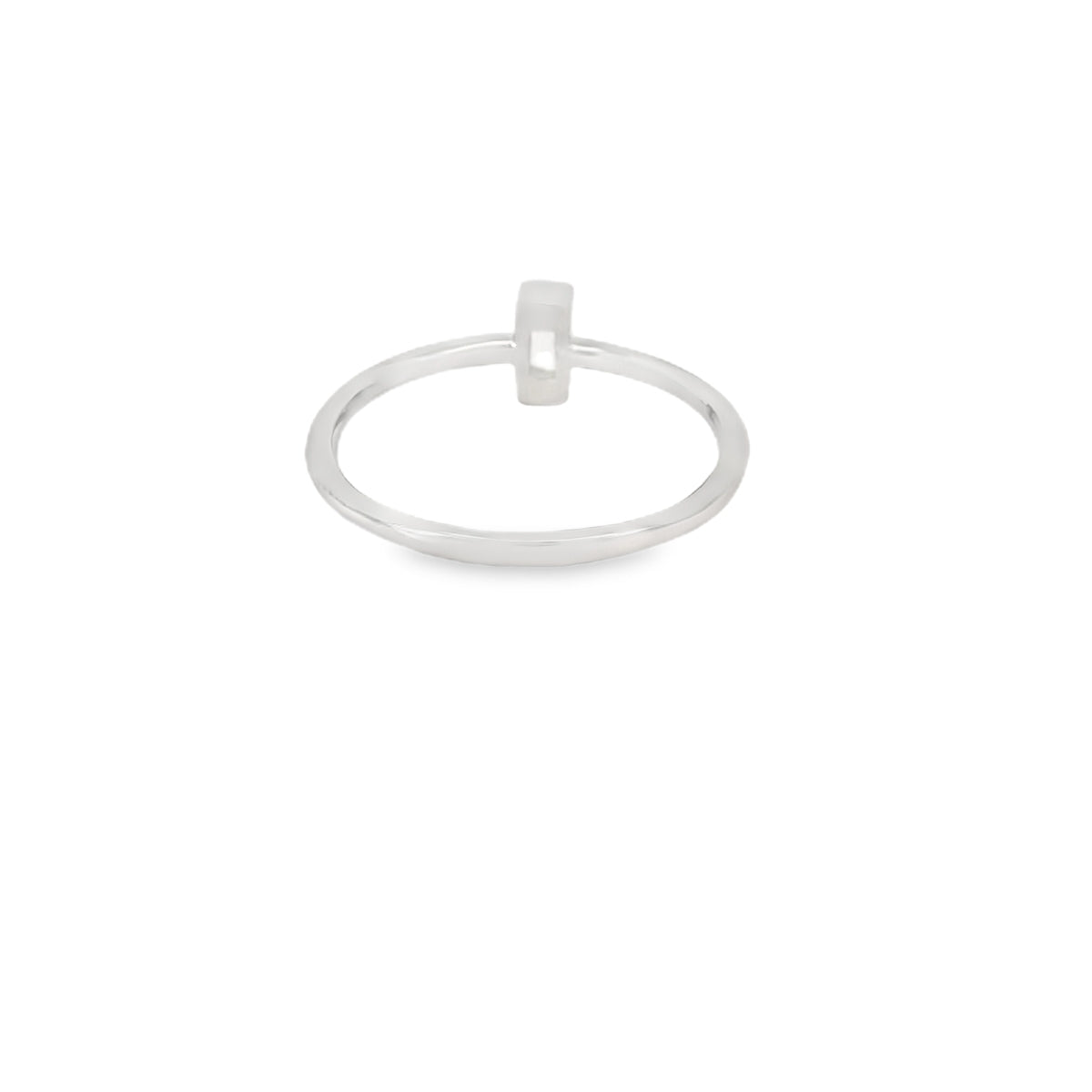 5x3mm Cubic Zirconia Rectangle Ring