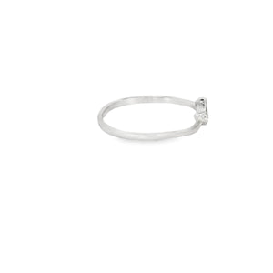 Cubic Zirconia Sterling Silver Ring