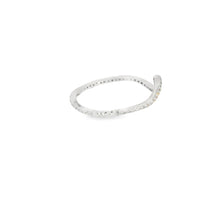 Load image into Gallery viewer, Cubic Zirconia Wave Sterling Silver Ring