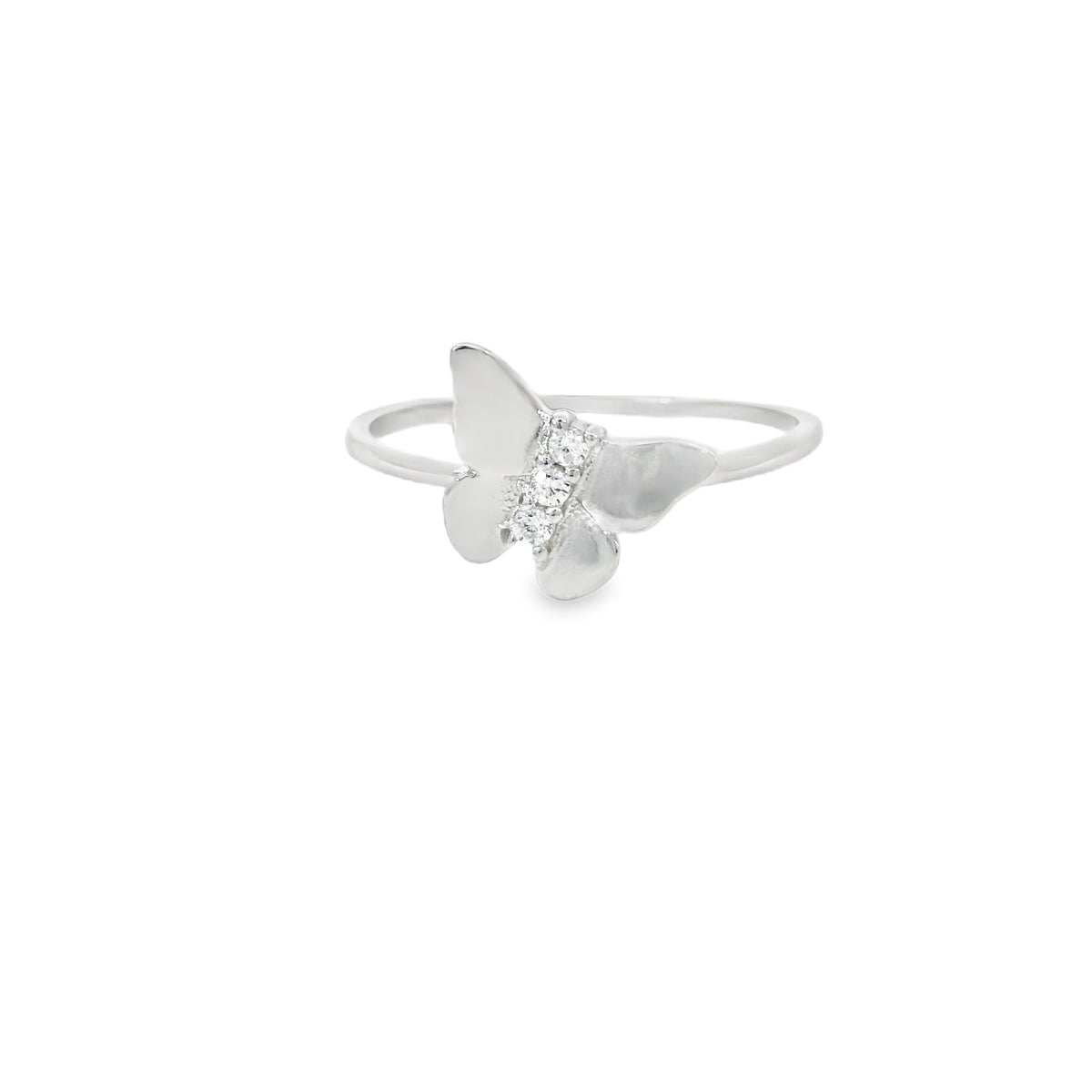 Butterfly Cubic Zirconia Ring