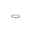 Rainbow Multi Color Cubic Zirconia Ring Band