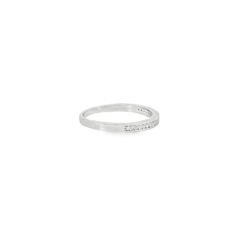 Sterling Silver Cubic Zirconia Ring