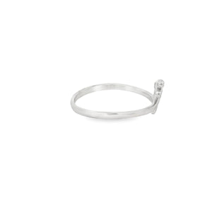 01049018055 Dragonfly Cubic Zirconia Sterling Silver Ring