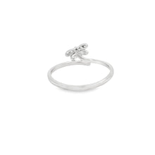 Load image into Gallery viewer, 01049018055 Dragonfly Cubic Zirconia Sterling Silver Ring