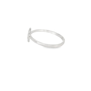 Cubic Zirconia Sun Sterling Silver Ring