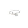Cubic Zirconia Arrow Sterling Silver Ring