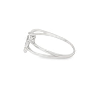 Load image into Gallery viewer, Butterfly Cubic Zirconia Sterling Silver Ring