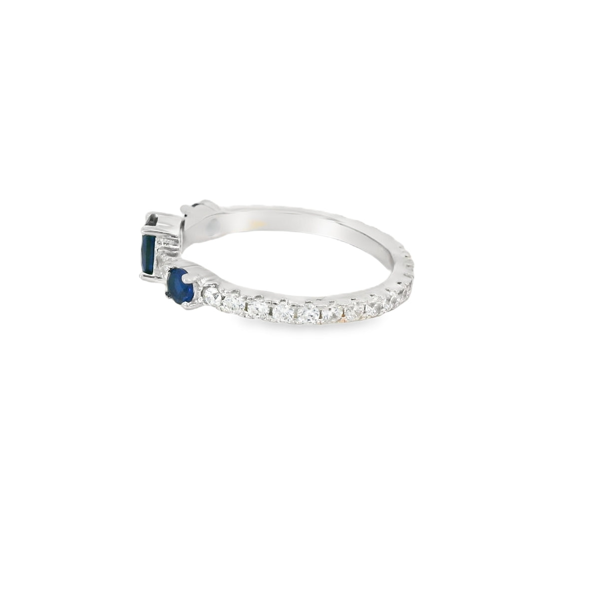 0104902008 Sapphire Cubic Zirconia Ring