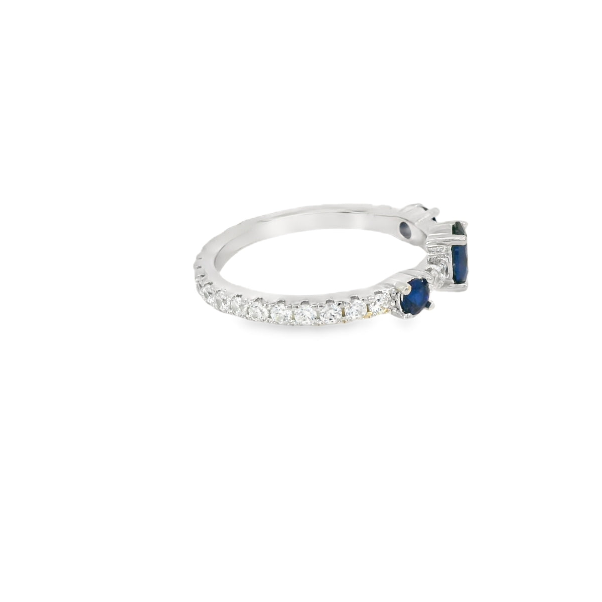 0104902008 Sapphire Cubic Zirconia Ring