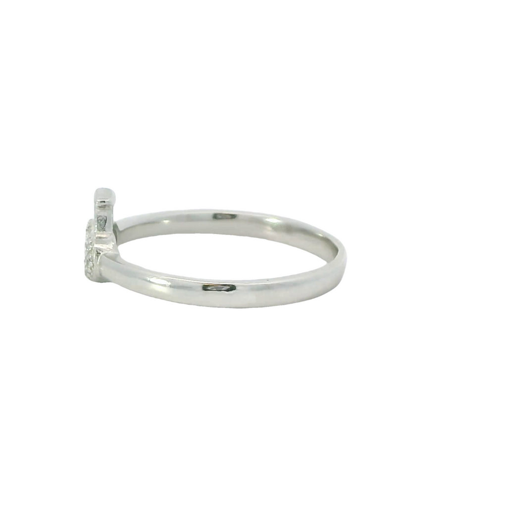 Sterling silver ring with cubic zirconia (Cherries)