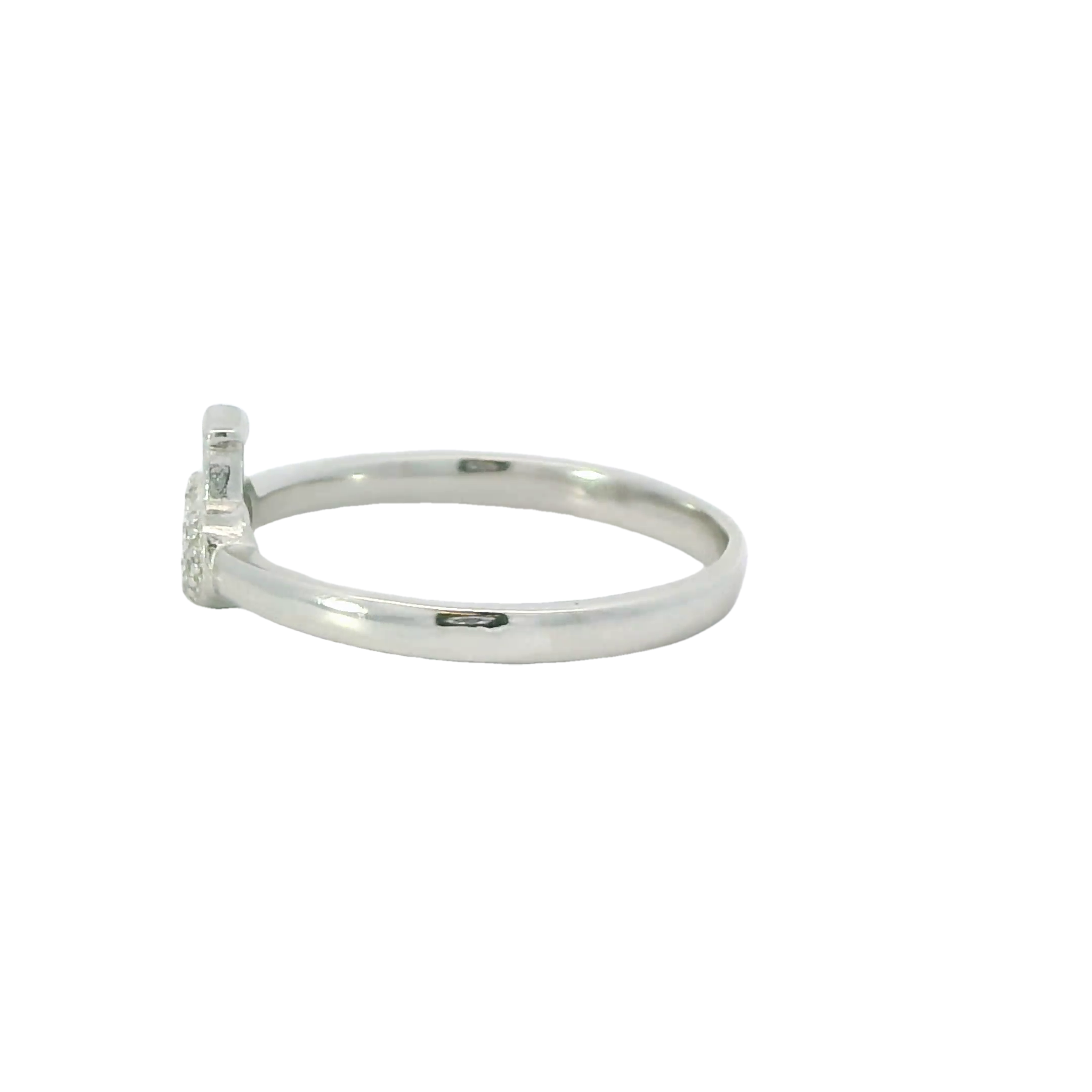 Sterling silver ring with cubic zirconia (Cherries)