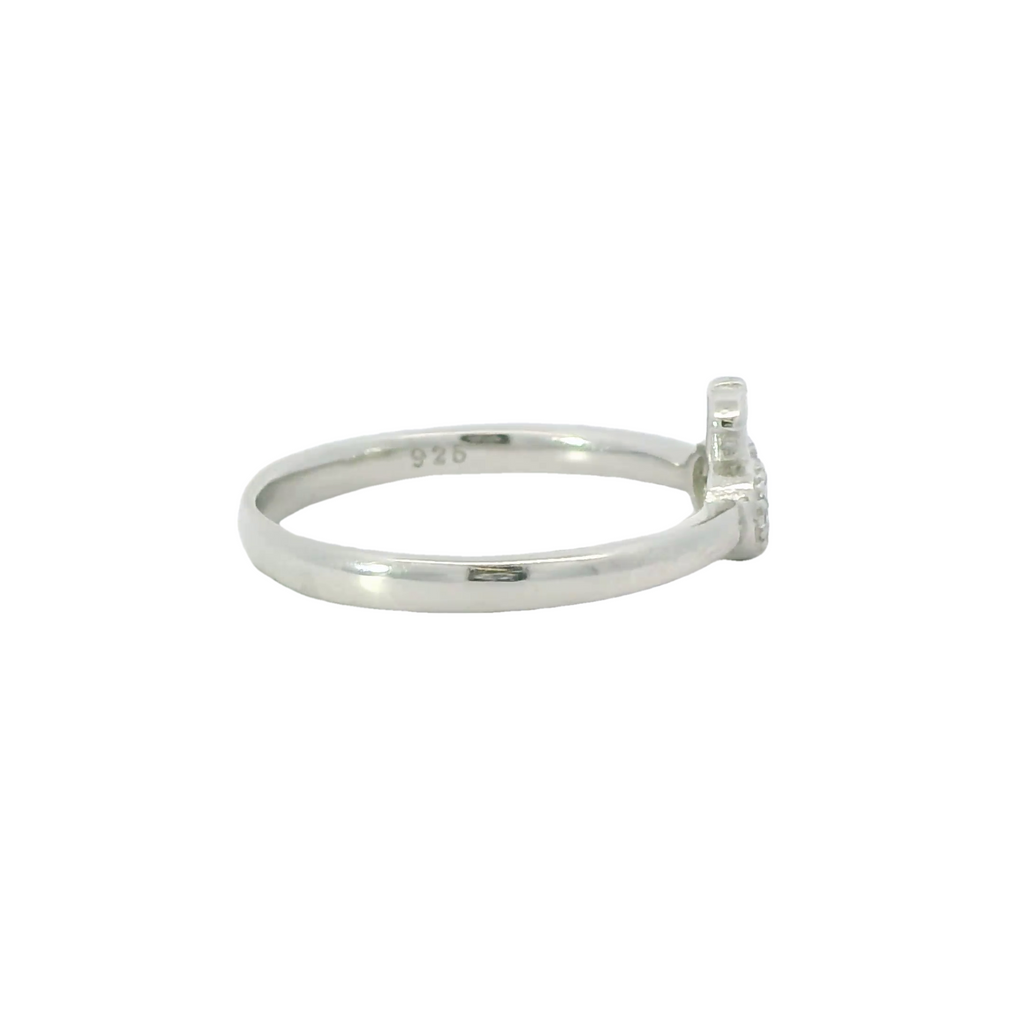 Sterling silver ring with cubic zirconia (Cherries)