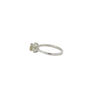 ZULTANITE RING, CUBIC ZIRCONIA STERLING SILVER, THE COLOR OF THE STONE CHANGES WITH DIFFERENT LIGHTING (ROUND SHAPE)