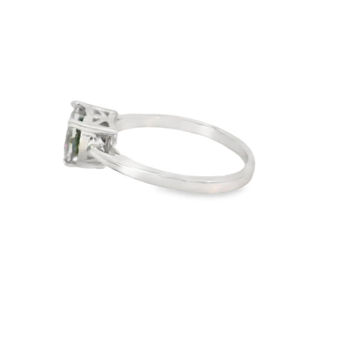 8x8mm Mystic Topaz Heart Cubic Zirconia