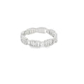 Cubic Zirconia Baguette Ring