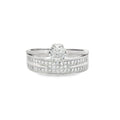 Sterling Silver Cubic Zirconia Ring