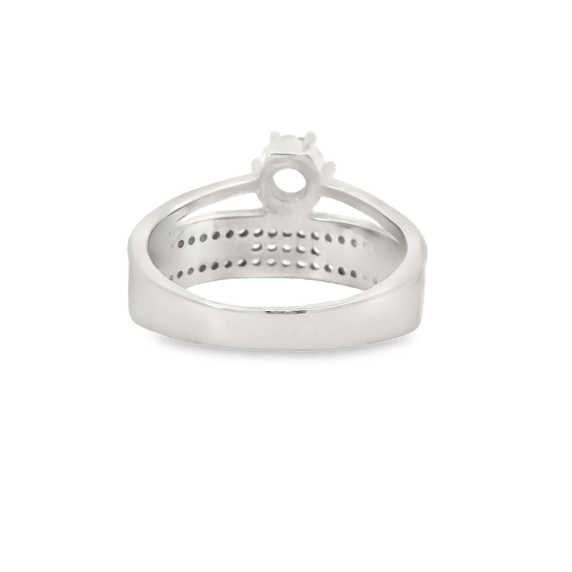 Sterling Silver Cubic Zirconia Ring