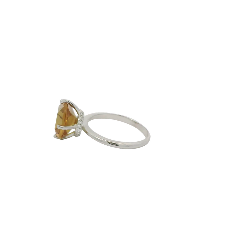 ZULTANITE COLOR CHANGING CZ RING, STERLING SILVER, (CUSHION SHAPE)
