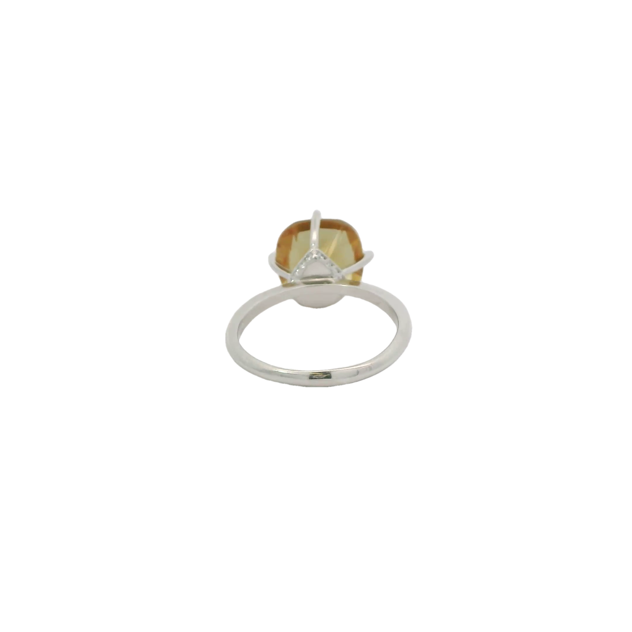 ZULTANITE COLOR CHANGING CZ RING, STERLING SILVER, (CUSHION SHAPE)