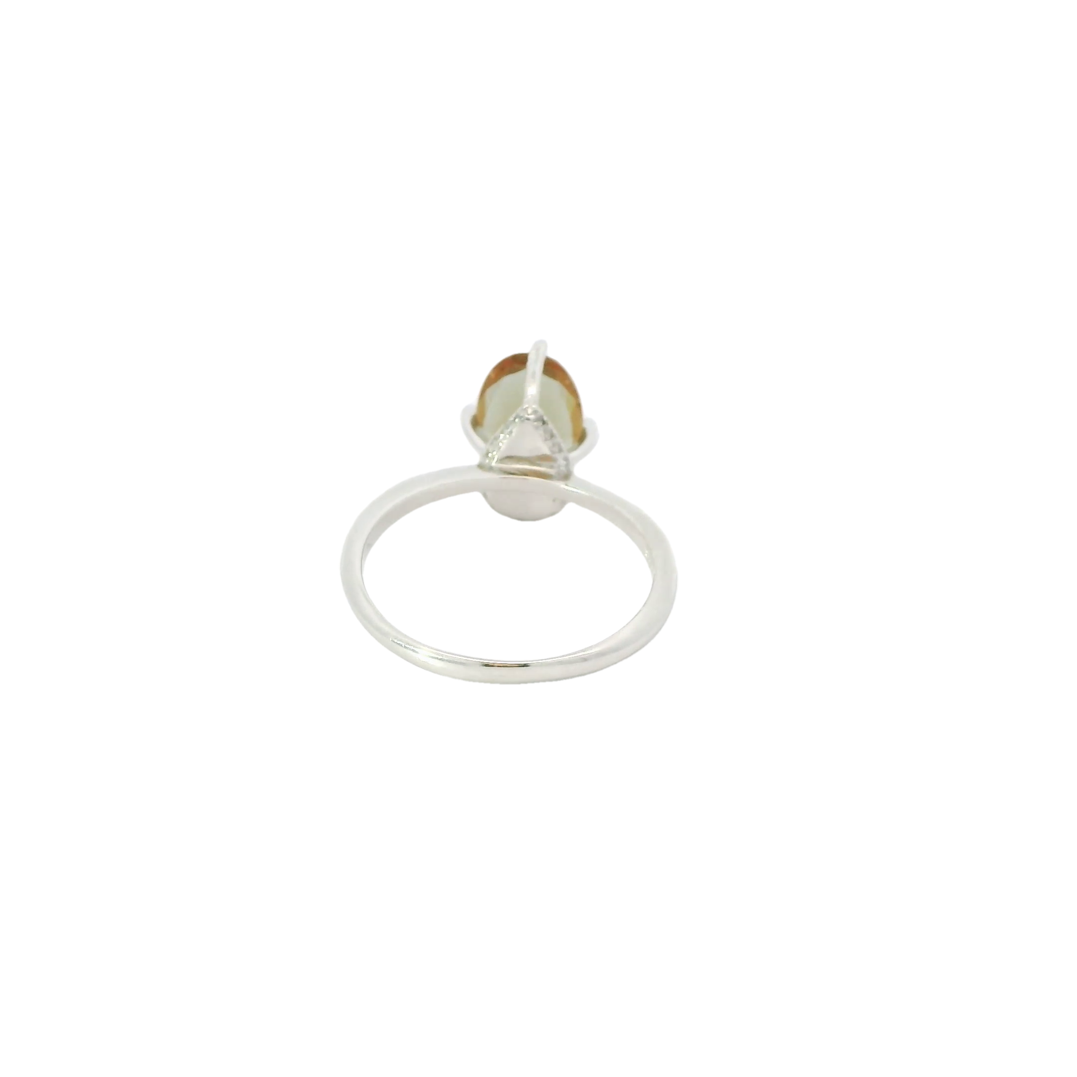 ZULTANITE COLOR CHANGING CZ RING, STERLING SILVER  (OVAL SHAPE)