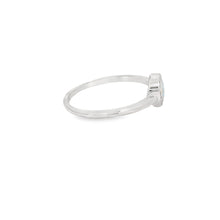 Load image into Gallery viewer, Light Blue Evil Eye Heart Ring