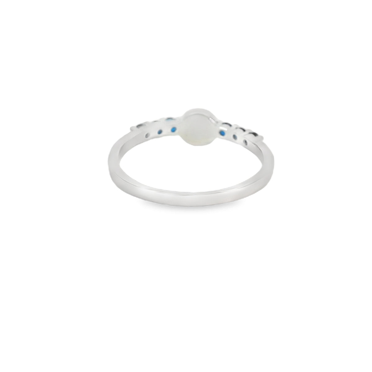 Evil Eye Ring With Cubic Zirconia