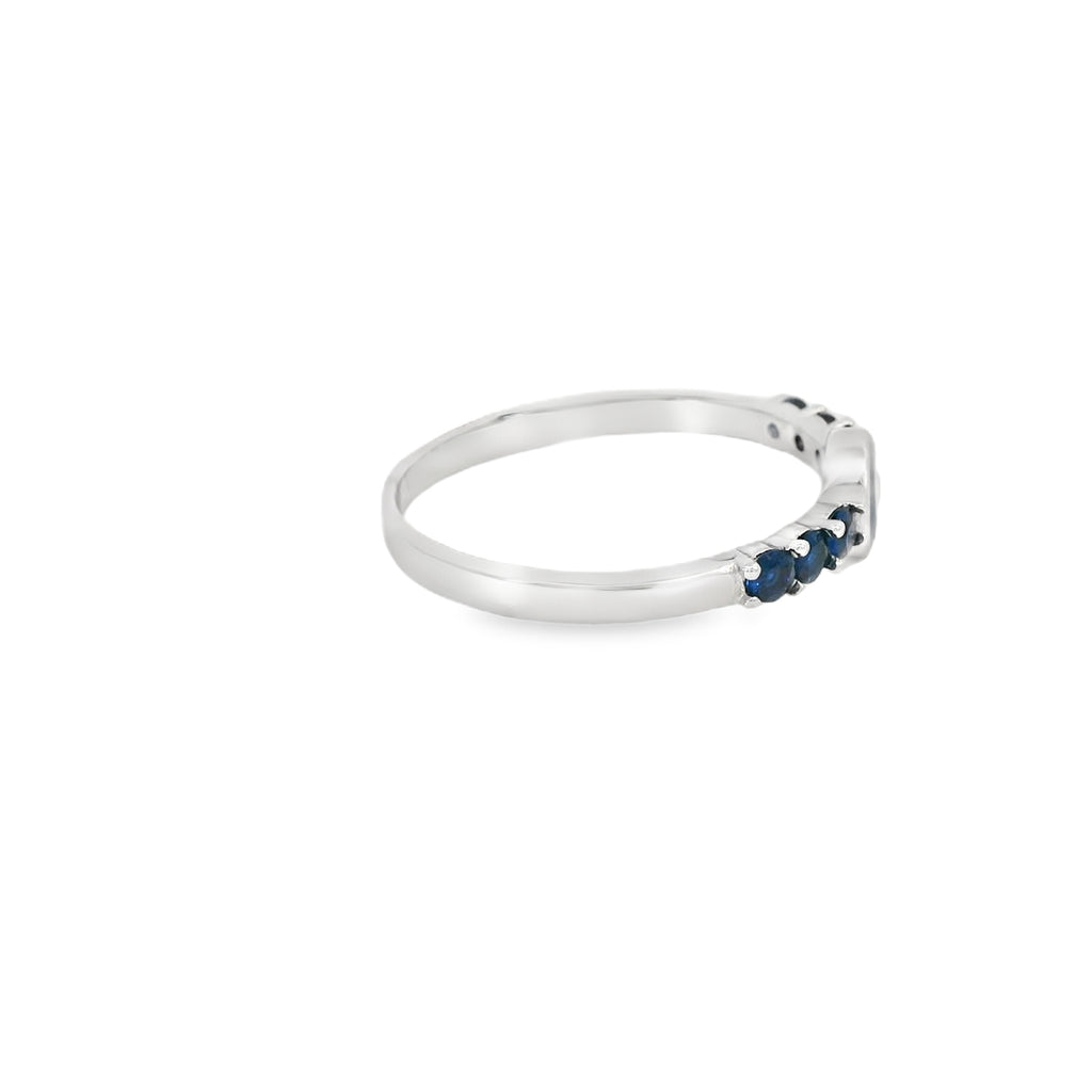 Evil Eye Ring With Cubic Zirconia