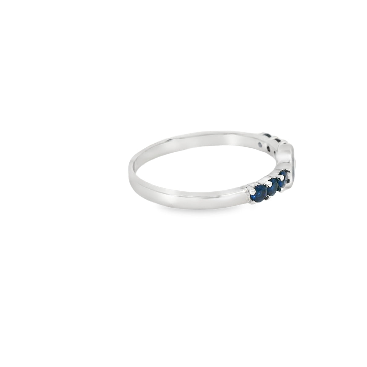 Evil Eye Ring With Cubic Zirconia