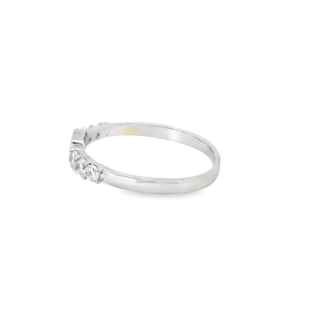 Blue Evil Eye Heart Ring With Cubic Zirconia