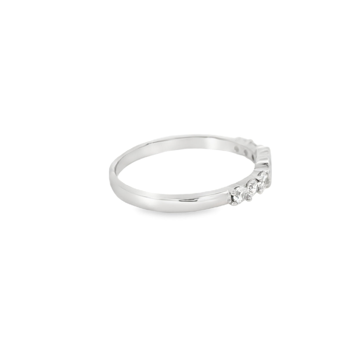 Blue Evil Eye Heart Ring With Cubic Zirconia
