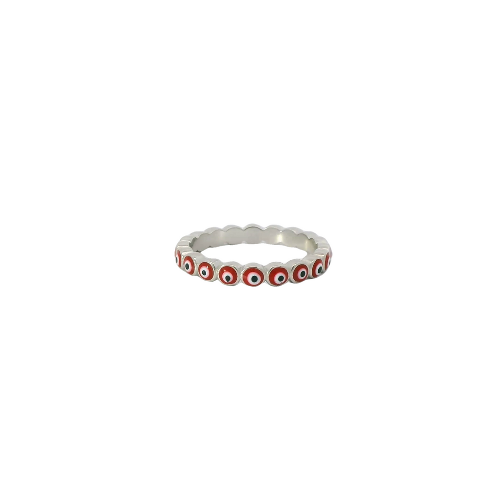 Red Evil Eye Ring